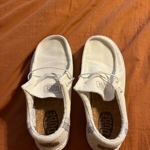 Hey Dude Off-White Slip-On Shoes
